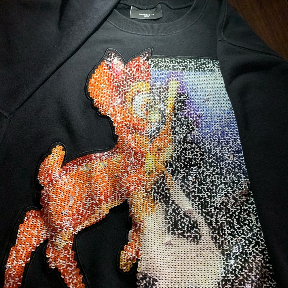 Givenchy Men’s Sweatshirt Bambi